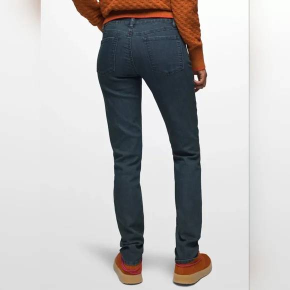 Prana Kayla Mid Rise Slim Fit Jeans Size 35 - Picture 2 of 10